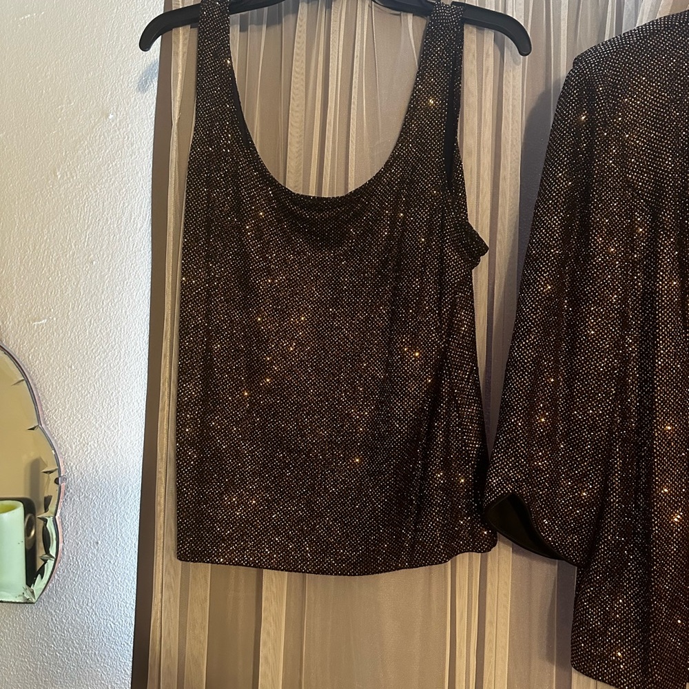 Evening cami with jacket